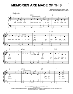 Memories Are Made Of This von Gale Storm (Download) 