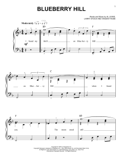 Blueberry Hill von Fats Domino (Download) 