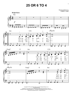 25 Or 6 To 4 von Chicago (Download) 