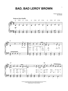 Bad, Bad Leroy Brown von Jim Croce (Download) 