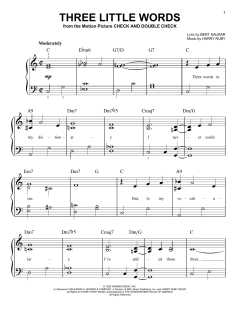 Three Little Words von Harry Ruby (Download) 