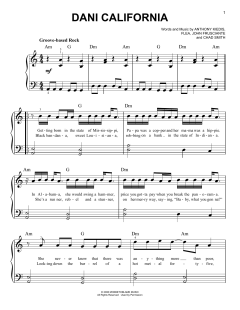 Dani California von Red Hot Chili Peppers (Download) 