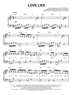 Love Lies von Khalid Robinson (Download) 