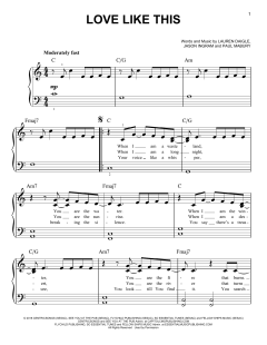 Love Like This von Lauren Daigle (Download) 