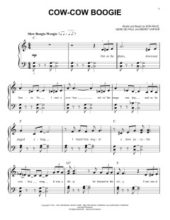 Cow-Cow Boogie von Don Raye (Download) 