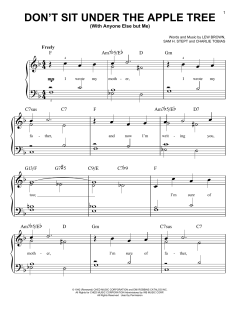 Don't Sit Under The Apple Tree (Download) 