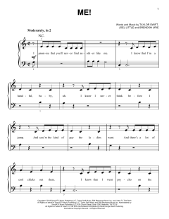 ME! (feat. Brendon Urie of Panic! At The Disco) von Taylor Swift (Download) 