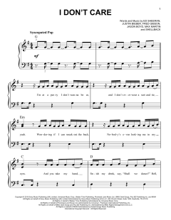 I Don't Care von Jason Boyd (Download) 