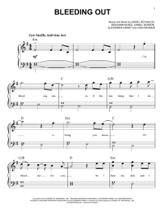 Bleeding Out von Imagine Dragons (Download) 