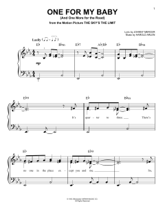 One For My Baby (And One More For The Road) von Tony Bennett (Download) 