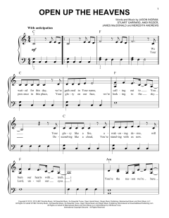 Open Up The Heavens von Meredith Andrews (Download) 