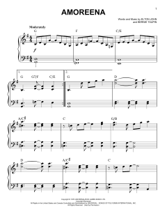 Amoreena von Elton John (Download) 