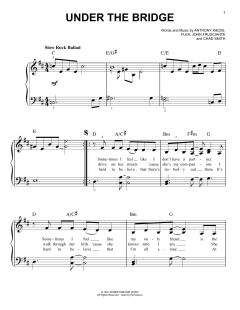 Under The Bridge von Red Hot Chili Peppers (Download) 