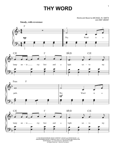 Thy Word von Amy Grant (Download) 