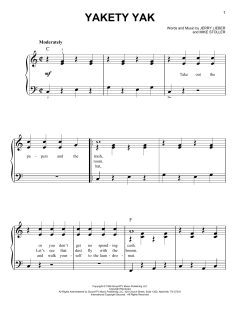 Yakety Yak von Jerry Leiber (Download) 