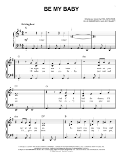 Be My Baby von Jeff Barry (Download) 