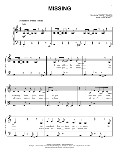 Missing von Everything But The Girl (Download) 