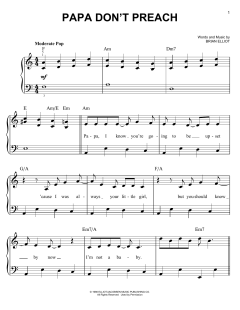 Papa Don't Preach von Madonna (Download) 