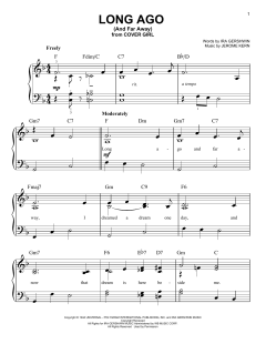 Long Ago (And Far Away) von Jerome Kern (Download) 