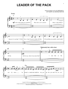 Leader Of The Pack von Jeff Barry (Download) 