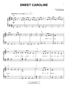 Sweet Caroline von Neil Diamond (Download) 