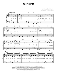 Sucker von Jonas Brothers (Download) 