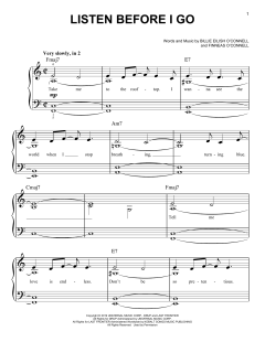 listen before i go von Billie Eilish (Download) 