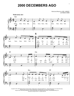 2000 Decembers Ago (Download) 