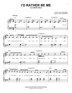 I'd Rather Be Me von Nell Benjamin (Download) 