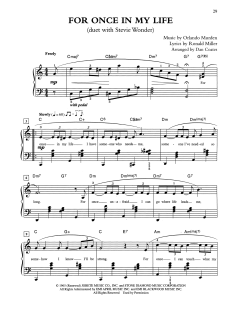 For Once In My Life von Ronald Miller (Download) 