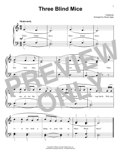 Three Blind Mice von Traditional (Download) 