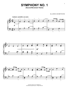Symphony No. 1, Andante, Second Movement (Download) 