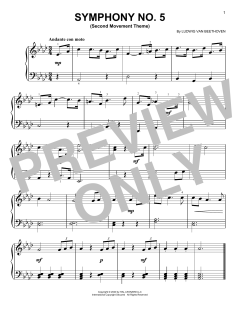 Symphony No. 5, Second Movement Excerpt (Download) 