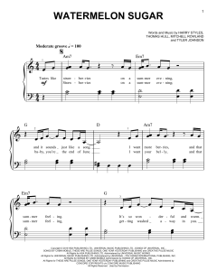 Watermelon Sugar von Harry Styles (Download) 