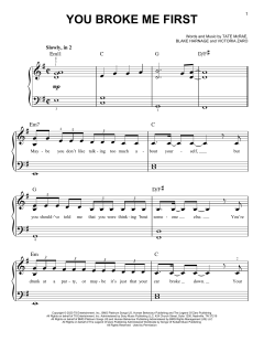 You Broke Me First von Tate McRae (Download) 