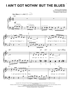 I Ain't Got Nothin' But The Blues von Don George (Download) 