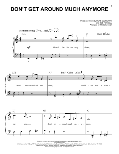 Don't Get Around Much Anymore von Bob Russell (Download) 