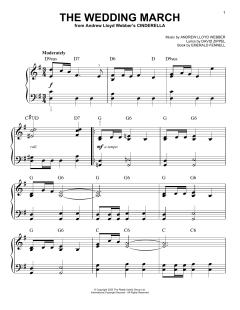 The Wedding March von David Zippel (Download) 