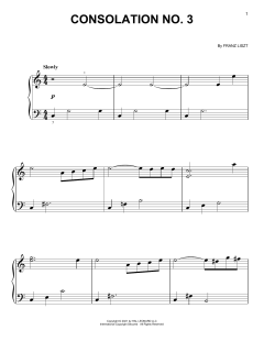 Consolation No. 3 In D-Flat Major (Download) 
