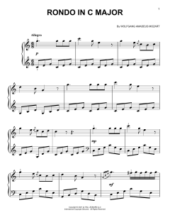 Rondo In C Major (Download) 