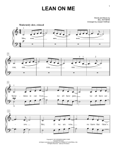 Lean On Me von Bill Withers (Download) 