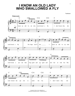 I Know An Old Lady Who Swallowed A Fly (Download) 