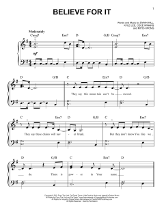 Believe For It von CeCe Winans (Download) 