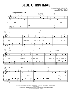 Blue Christmas von Elvis Presley (Download) 