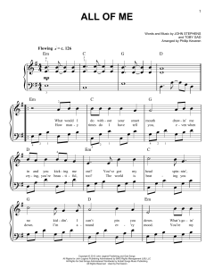 All Of Me von John Legend (Download) 