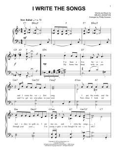 I Write The Songs von Barry Manilow (Download) 