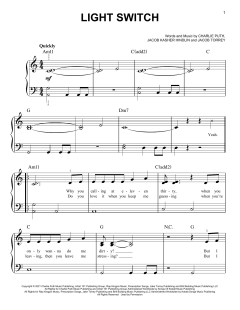 Light Switch von Charlie Puth (Download) 