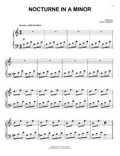 Nocturne In A Minor von Chad Lawson (Download) 