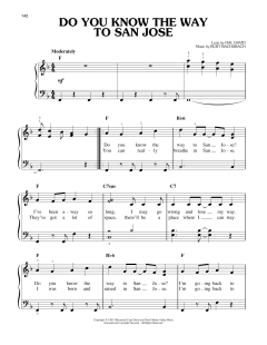 Do You Know The Way To San Jose von Dionne Warwick (Download) 