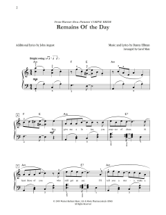 Remains Of The Day von Danny Elfman (Download) 